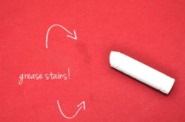 grease stain chalk