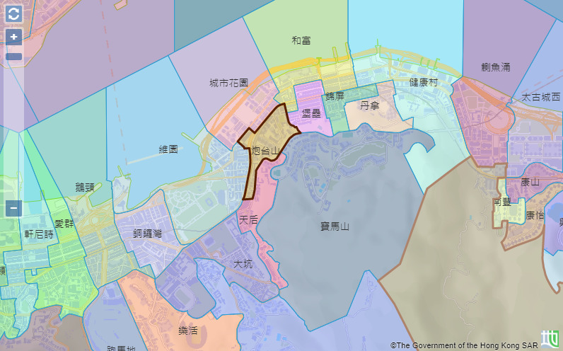東區選區-炮台山入息數據